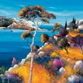 thumbnail image 3 of Keiflin, Roger 20x20 Black Modern Framed Museum Art Print Titled - Les cabanons dans les calanques, 3 of 5