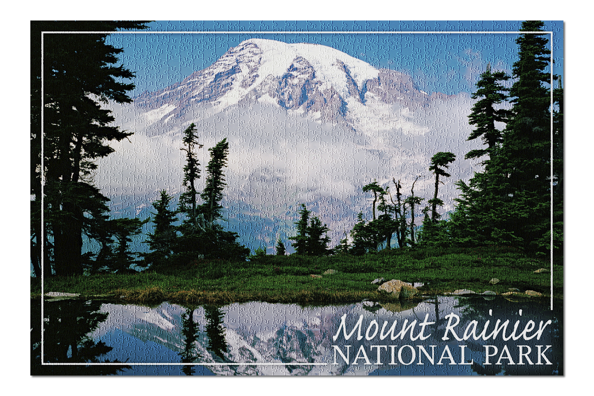 Mount Rainier National Park Reflection Lake (20x30 Premium 1000 Piece