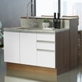 thumbnail image 1 of Isla de Cocina con Encimera y Mostrador Madesa Glamy 120 MB, 1 of 5