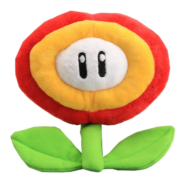 uiuoutoy Super Mario Fire Flower Plush Toy Stuffed Doll 7''