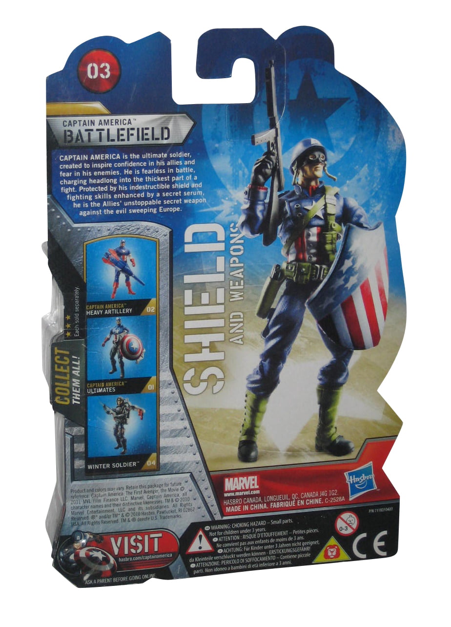 Details about   Hasbro Marvel Studios ULTIMATE CAPTAIN AMERICA The First Avenger Walmart Ex 