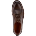 thumbnail image 3 of G.H. Bass & Co. Mens Sanders Leather Derby Oxfords Dark Brown 12, 3 of 5
