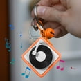 thumbnail image 3 of Mini Retro Voice Recording Keychain Portable Audio Recorder Device for Memorable Words and Music Playback Present, 3 of 5