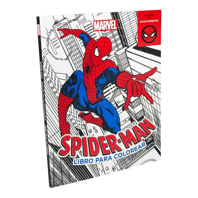 Libro para Colorear Marvel Spider-Man | Edición para Coleccionistas Novelty