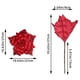 thumbnail image 3 of Christmas Flowers Artificial Silk Flower For Xmas Tree Wreath Decoration New Year Gifts Home Decor, 3 of 6