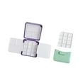 thumbnail image 4 of Paleta de acuarela vacía para principiantes profesionales con cepillo para pinceles Violeta, 4 of 9