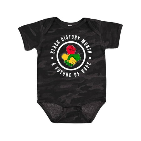 

Inktastic Black History Month A Future of Hope Gift Baby Boy or Baby Girl Bodysuit
