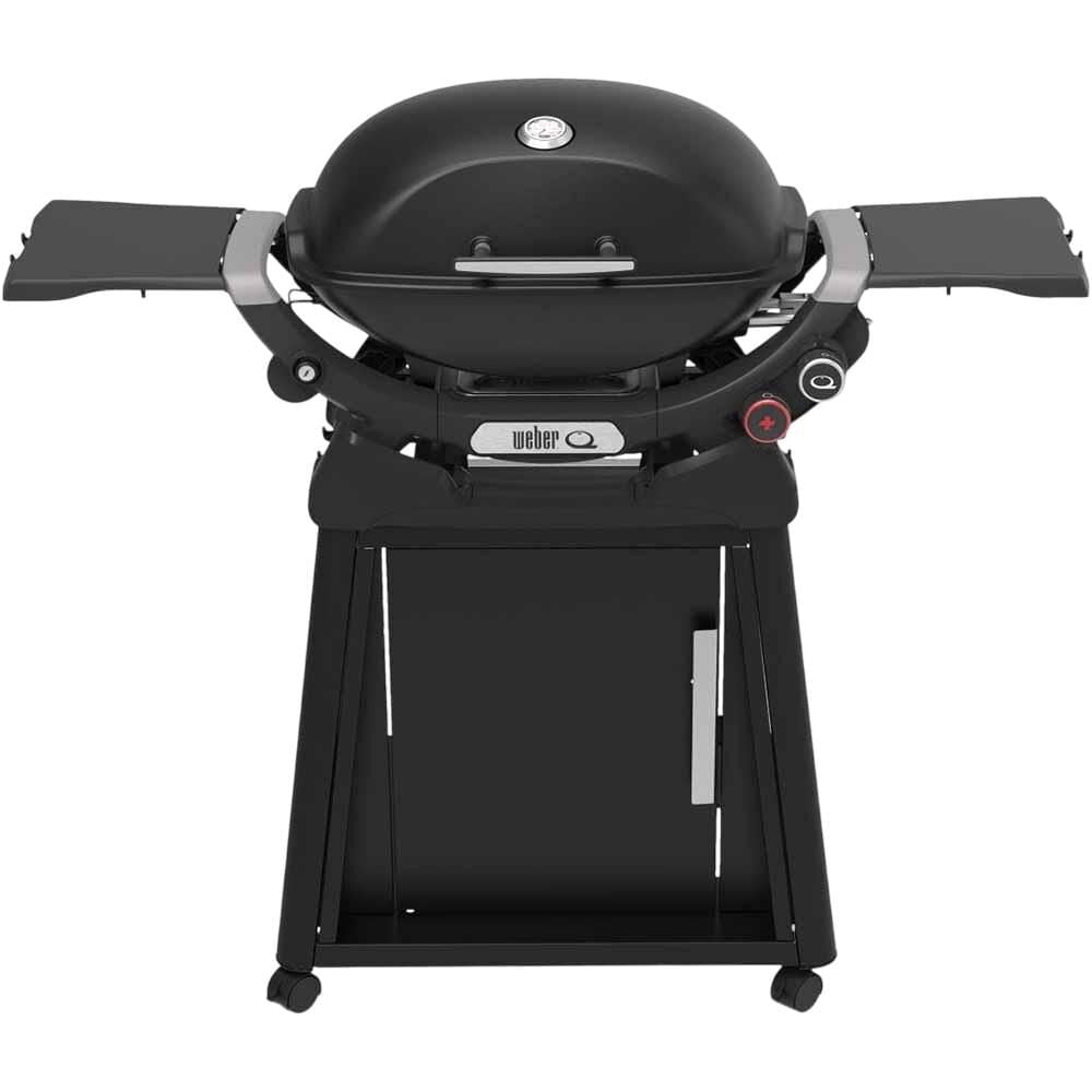Weber Q3200 Compact Natural Gas Grill BBQ, Aluminum Lid 21,700 BTU