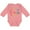 Mauve, variant on Inktastic Rainbow Gradient Autism Boys or Girls Long Sleeve Baby Bodysuit