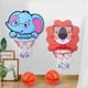 thumbnail image 3 of Juguetes de baloncesto para niños, aro de baloncesto, juego deportivo ajustable para niños, niñas, bebés, juguetes de baño al aire libre, regalo, 2023, 3 of 4