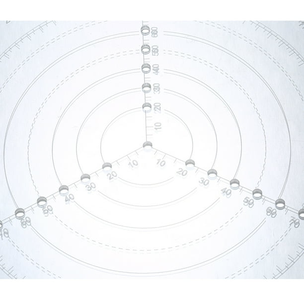 Round Center Finder Compass Clear Acrylic Lathe Centering Tool