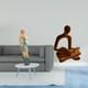 thumbnail image 2 of Figura decorativa de resina que representa al Pensador Abstracto. Escultura artística con diseño único, ideal para regalar, decorar el hogar, la ofici, 2 of 8