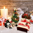 thumbnail image 5 of Falleo Clearance DIY Christmas Miniature Dollhouse Kit Realistic 3D House Room Craft with Bed Quilt Pillow Piano Lights Christmas Wreath Christmas Tree Xmas Gift, 5 of 5