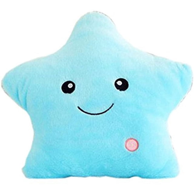 Cojín de Almohada con Forma de Estrella LED Vhermosa Peluches