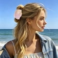 thumbnail image 6 of Gytml Shell Hair Claw Clip, Large Non- Beach Hair Accessory Fashionable Seashells Hair Barrettes For Women Summer Vacation Daily Wear(Pink-2.44X3.74Inch), 6 of 6