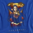 thumbnail image 2 of Supergirl Standing Symbol Women's T Shirt, Royal, Small, 2 of 6