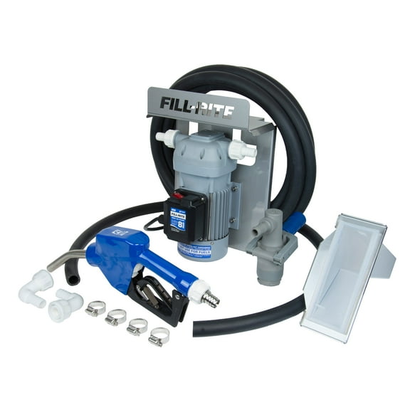 Fill Rite DF120CAN520-RP Stainless Steel 120V 8GPM DEF Transfer Pump Kit, Gray