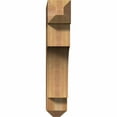 thumbnail image 4 of Ekena Millwork 6"W x 28"D x 32"H Westlake Craftsman Rough Sawn Bracket, Western Red Cedar, 4 of 13
