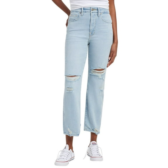 GOOD AMERICAN womens Good Icon Straight Leg Jean, 00