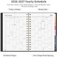 thumbnail image 4 of JUOJUOMHQ 2026-2027 Monthly Planner Medium Size 5.7" x 8.3" Agenda Calendar, 4 of 17