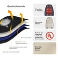 thumbnail image 7 of Snailax Massage Seat Cushion with 10 Vibration Motors, Back Massage Chair Pad for Back Pain Relief,Father's Day Gifts, 7 of 7