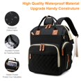 thumbnail image 3 of Bolsa de pañales Lamroro impermeable 3 en 1 con cambiador, 3 of 7
