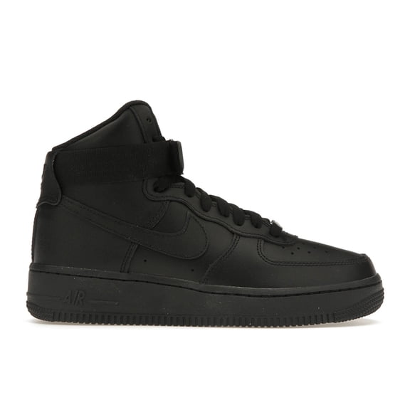 Nike Women's Air Force 1 High Triple Black Shoes, from StockX