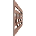 thumbnail image 3 of Ekena Millwork 47"W x 12"H x 3/8"T Tulum Fretwork Moulding, Walnut, 3 of 13