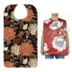 thumbnail image 4 of Babero de algodón con estampado impermeable para la hora de la comida para adultos, lavable a máquina para mujeres tipo 3, 4 of 9