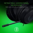 thumbnail image 3 of Razer Kraken Gaming Headset: Lightweight Aluminum Frame - Retractable Noise Isolating Microphone - For PC, PS4, PS5, Switch, Xbox One, Xbox Series X & S, Mobile - 3.5 mm Headphone Jack - Classic Black, 3 of 6