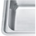 thumbnail image 4 of Fregadero Tarja Cocina Cubeta Plateado 62*48*20, 4 of 5
