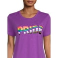 thumbnail image 4 of Way To Celebrate Women's Ripple Graphic T-Shirt, Sizes S-3XL, 4 of 5