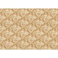 thumbnail image 1 of Ahgly Company Machine Washable Indoor Rectangle Transitional Orange Area Rugs, 6' x 9', 1 of 7