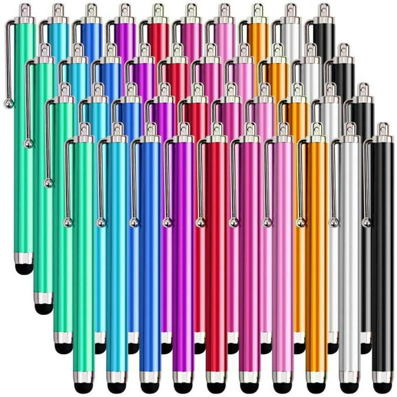 FGLHS Stylus Pen, 40 Packs Stylus for Touch Screen, Compatible with iPad, iPhone, Smart Phone and Tablet with Capacitive Touch Screen