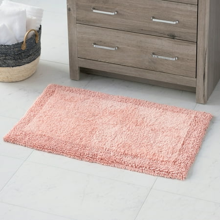 Hotel Style Cotton Blend Solid Bath Rug Walmart Com