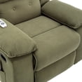 thumbnail image 6 of Power Lift Recliner Chair for Elderly, Recliners with Adjustable Massage and Heating Function,Sofa Corduroy Fabric Recliner Chair with Infinite Position for Living Room,Green, 6 of 13