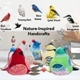 thumbnail image 5 of 2 Piezas Campana Canto Pájaro Campana Canto Pájaro Campana Viento Campana Canto Pájaro Decoración Jardín Carillón Viento Rústico Colgante Piezas Carillón Viento,A, 5 of 5