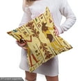 thumbnail image 4 of Ambesonne Egyptian Fabric by the Yard Upholstery, Grunge and Retro Timeless, 3 Yards, Multicolor, 4 of 4