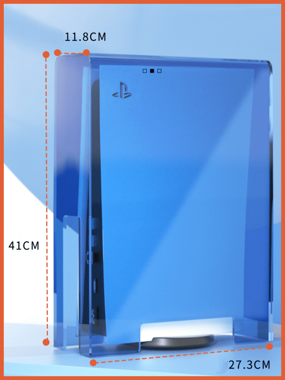  Acrylic Mega Store Playstation 5 SecurityProtection BoxSecurity  Box - Clear - Compatible with Playstation 5 Standard and Digital : Video  Games