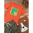 thumbnail image 3 of Dinosaur King Of Jungle T-Shirt Toddler -Image by Shutterstock,  3 Toddler, 3 of 4