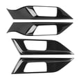 thumbnail image 1 of For Yaris 2023 Southeast Asia Version Lhd Car Inner Door Handle Bowl Panel Cover Trim Sticker Carbo, 1 of 5