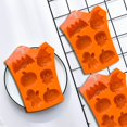 thumbnail image 1 of Creatine Halloween Silicone Cake For Baking Pumpkin Bat Chocolate Candy Decorations Kitchen Baking Tools, 1 of 7
