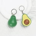 thumbnail image 4 of BAELLERT Avocado Keychain Fidget Toy with Rolling Ball Core Stress Relief Portable Fruit Roller Massage Bead Sensory Toy Keyring Pendant Kids Adults Gift, 4 of 7