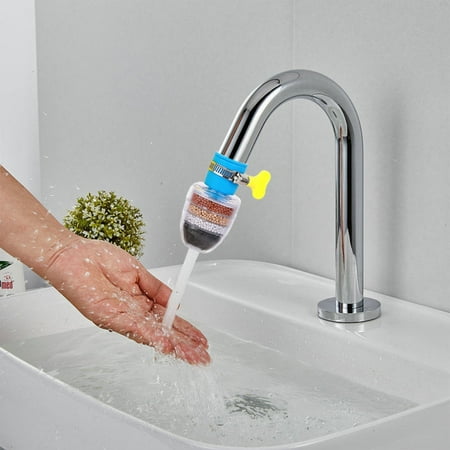 

Faucets Clearance! Meiiso Six Of Fine Filtration Splash Proof Household Kitchen Well Water Sprinkler Faucet Water Purification 1*Filter