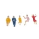 thumbnail image 5 of Mini figuras pintadas,1 87 figuras a escala mini figuras de personas proyectos,accesorios diorama maqueta de tren escala 1:87,postura sentada personas sentadas pintadas mesa de arena,edificio, 5 of 6