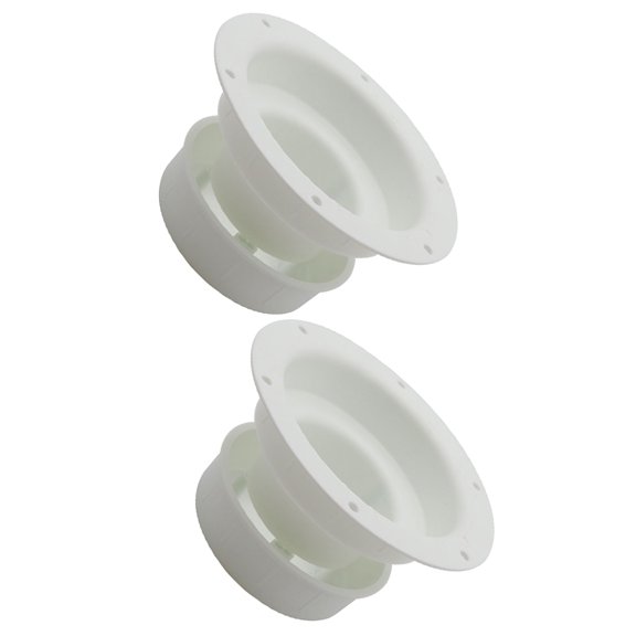 fastboy 2x Capuchon de Ventilation de Plomberie RV Blanc Capuchon de Camping Capuchon de Ventilation RV Capuchon de Ventilation d'Égout Capuchon de Ventilation de Camping 1Ensemble
