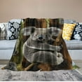 thumbnail image 2 of ARISTURING Koala Blanket for Kids Soft Throw Blanket for Couch Bed Sofa Living Room, Cozy Blankets and Throws Warm Flannel Travel Blanket for Boys, Koala Gifts for Girls, 2 of 6