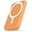 Orange, variant on UniMall  for Magsafe Battery Pack, 5000mAh Magnetic Power Bank with Type-C Cable 20W PD Fast Charging Lighting Input Wireless Portable Charger for iPhone 17/16/15/14/13/12/ All Series-Black