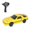 thumbnail image 1 of TFixol 1:18 Scale 2.4G RC Drift Car with Gyro Stabilization, Flip-Up Headlights, and Nylon Frame - Yellow Single Battery Version, 1 of 7