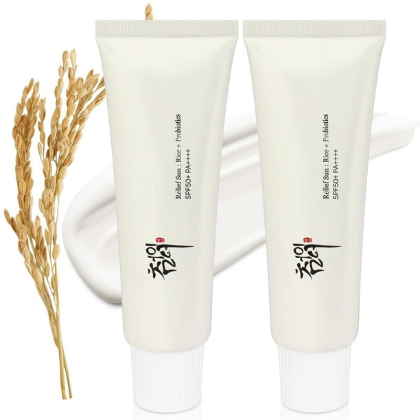 Protección de la piel coreana Sunscreen Relief Sun Organic SPF50 50 ml